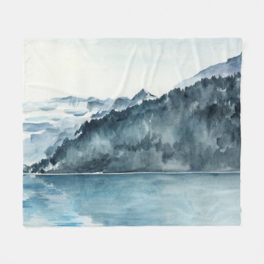 Couverture Polaire Fjords d'hiver (Devant (Horizontal))