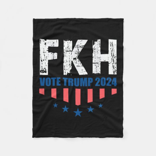 Couverture Polaire Fkh Trump 2024 Foxtrot Kilo Hotel Funny (Devant)