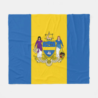 Couverture Polaire Flag of Philadelphia, Pennsylvania