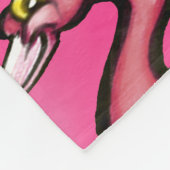 Couverture Polaire Flamant rose (Coin)