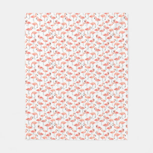 Couverture Polaire Flamant rose