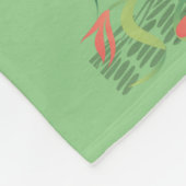 Couverture Polaire Flamant rose d'oiseaux aquatiques Couple Arbre de (Coin)