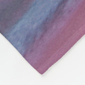 Couverture Polaire Flamant rose et ciel rose (Coin)