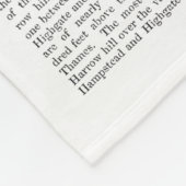 Couverture Polaire Flamant rose et parasol (Coin)