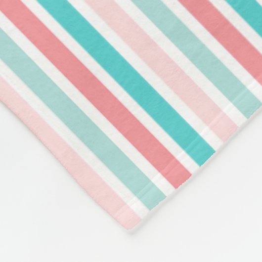 Couverture Polaire Flamants roses mignons en Motif Amour (Coin)