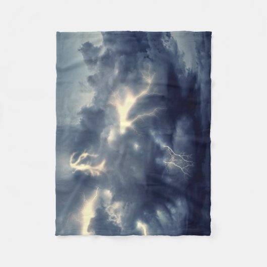 Couverture Polaire Flambeaux pendant l'orage (Devant)