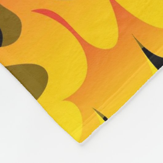 Couverture Polaire Flames Kustom (Coin)