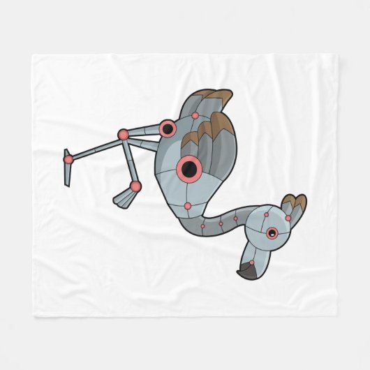 Couverture Polaire Flamingo as Robot (Devant (Horizontal))