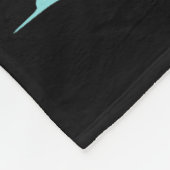 Couverture Polaire Flamingo Christmas Tree Funny Nkie Holiday Flaming (Coin)