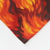 Couverture Polaire Flamme de feu (Coin)