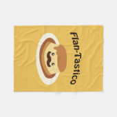 Couverture Polaire Flan-Tastico ! Flan mignon (Devant (Horizontal))