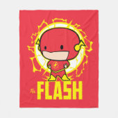 Couverture Polaire Flash Chibi Avec Électricité (Devant)
