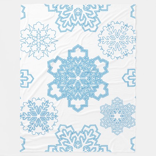 Couverture Polaire Flèche de neige (Devant)