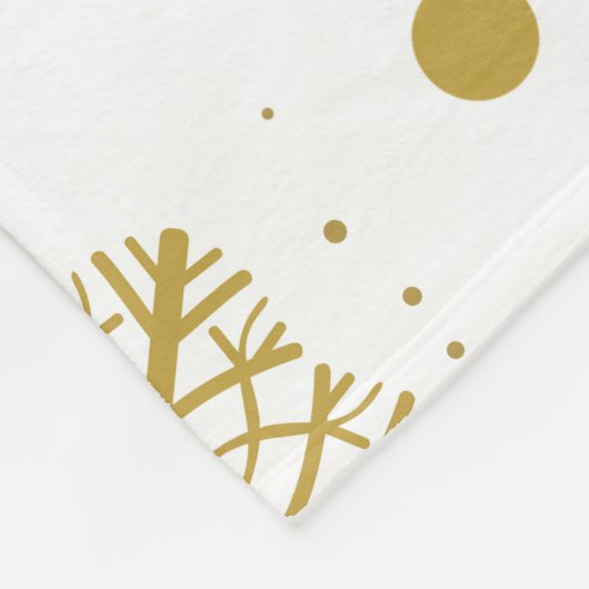 Couverture Polaire Flèche dorée (Coin)