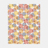 Couverture Polaire Flèches automnales (Devant)