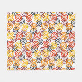 Couverture Polaire Flèches automnales (Devant (Horizontal))