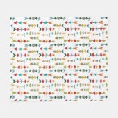 Couverture Polaire Flèches colorées (Devant (Horizontal))