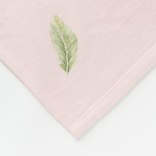 Couverture Polaire Flèches Et Fleurs (Coin)