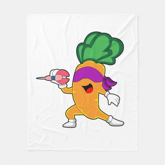 Couverture Polaire Fléchettes Carotte Fléchette (Devant)