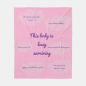 Couverture Polaire Fleece Blanket (Devant)