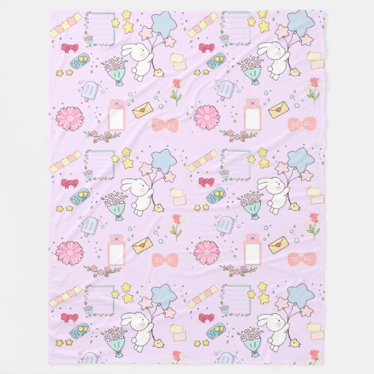 Couverture Polaire Fleece Blanket, 60"x80" (Devant)