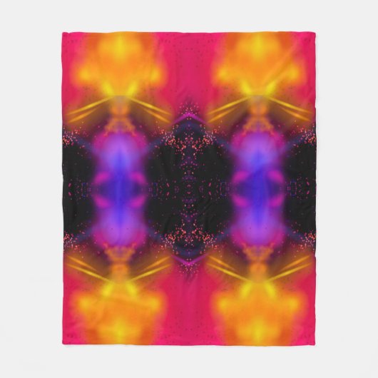 Couverture Polaire Fleece Blanket Abstract Style (Devant)