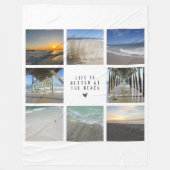 Couverture Polaire Fleece Blanket Beach (Devant)