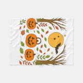 Couverture Polaire Fleece blanket Halloween (Devant (Horizontal))