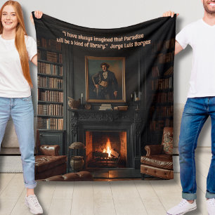 Couverture Polaire Fleece Blanket livre cadeau pour Book Lover Librar