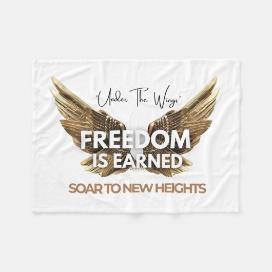 Couverture Polaire Fleece Blanket(SOAR HIGH) (Devant (Horizontal))