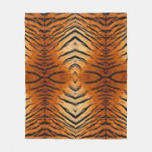 Couverture Polaire Fleece Blanket Tiger style (Devant)