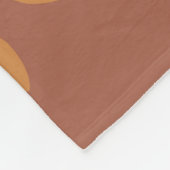 Couverture Polaire Fleece blanket with flower pattern (Coin)