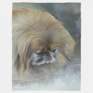 Couverture Polaire Fleece de Pekingese