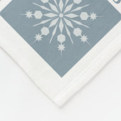 Couverture Polaire Fleece multilingue "Joyeuses Fêtes" (Coin)