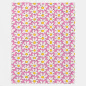 Couverture Polaire Fleur (Devant)