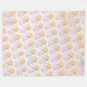 Couverture Polaire Fleur (Devant (Horizontal))