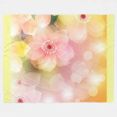 Couverture Polaire Fleur (Devant (Horizontal))