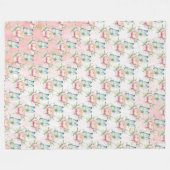 Couverture Polaire Fleur (Devant (Horizontal))