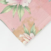 Couverture Polaire Fleur (Coin)