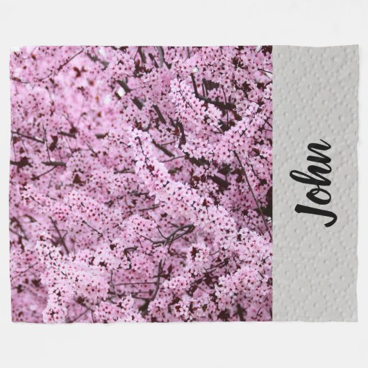Couverture Polaire Fleur (Devant (Horizontal))