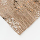 Couverture Polaire Fleur (Coin)