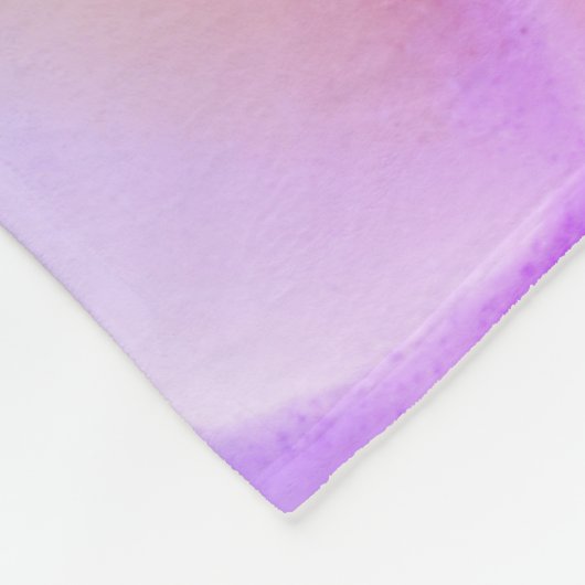 Couverture Polaire Fleur blanche jaune (Coin)