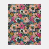 Couverture Polaire Fleur botanique  (Devant)