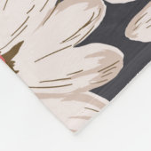 Couverture Polaire fleur de fleurs sans couture, motif d'impression m (Coin)