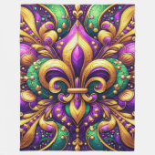 Couverture Polaire fleur de lis (Devant)