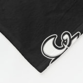 Couverture Polaire Fleur de lis (Coin)