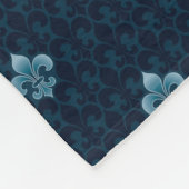 Couverture Polaire Fleur De Lis Pattern (Coin)