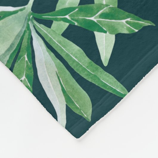 Couverture Polaire Fleur de lupin (Coin)