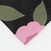 Couverture Polaire Fleur de prairie Fleur sauvage de printemps Jardin (Coin)