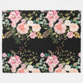 Couverture Polaire fleur de printemps (Devant (Horizontal))